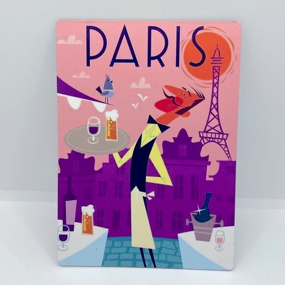 Whimsical Paris magnet  - Picture 3 of 4